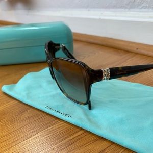 Tiffany & Co tortoise shell sunglasses